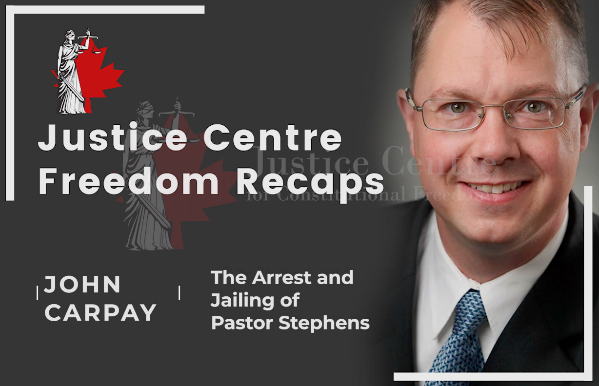 The Arrest and Jailing of Pastor Stephens