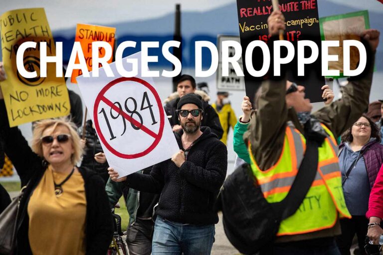 Le procès des manifestants anti-confinement est ajourné à Regina, trois chefs d’accusation ayant été abandonnés