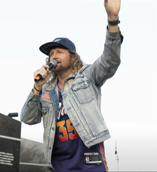 Le musicien chrétien Sean Feucht (avec l'aimable autorisation de CBC)