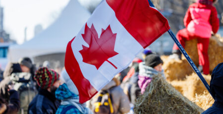 Freedom Convoy (courtoisie de Christopher O’Donnell)