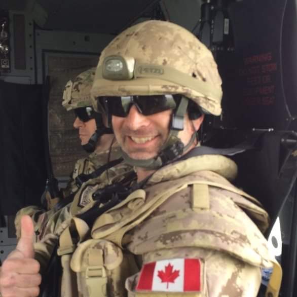 L’Adjudant-maître à la retraite Jeff Evely (Courtoisie de Jeff Evely)