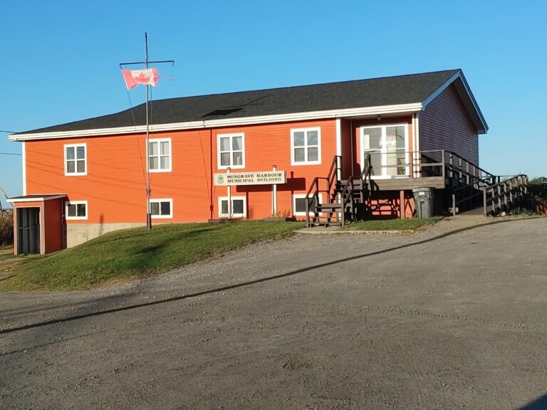Édifice municipal de Musgrave Harbour (avec l’aimable autorisation de Grant Abbott)