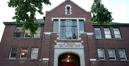 Kamloops Indian Residential School (Courtesy of Bumble Dee)